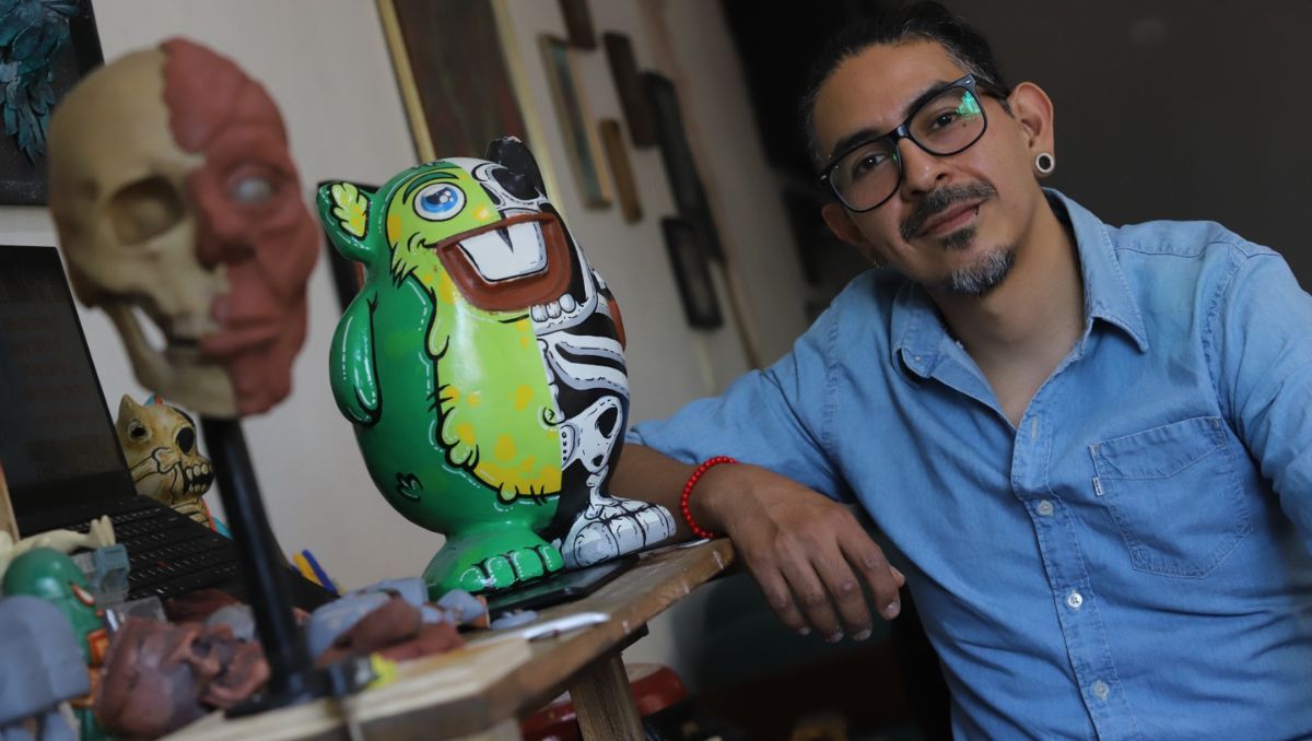 Entre tradición familiar y creatividad propia, Fuster encontró en la escultura una forma de dar vida a personajes | Roberto Alanís