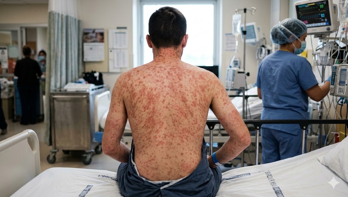 La Ciudad de México ya registra 576 casos confirmados de sarampión. | Gemini AI