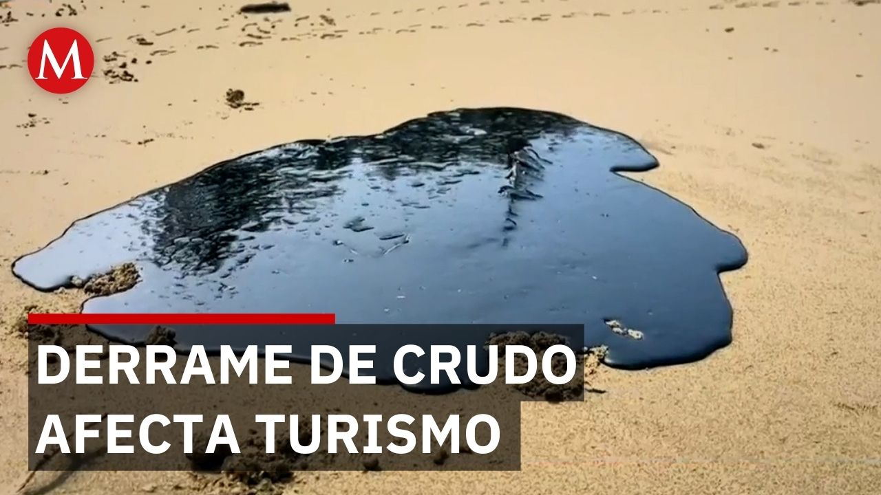 Derrame de crudo en Veracruz afecta turismo y pesca en el Golfo de México