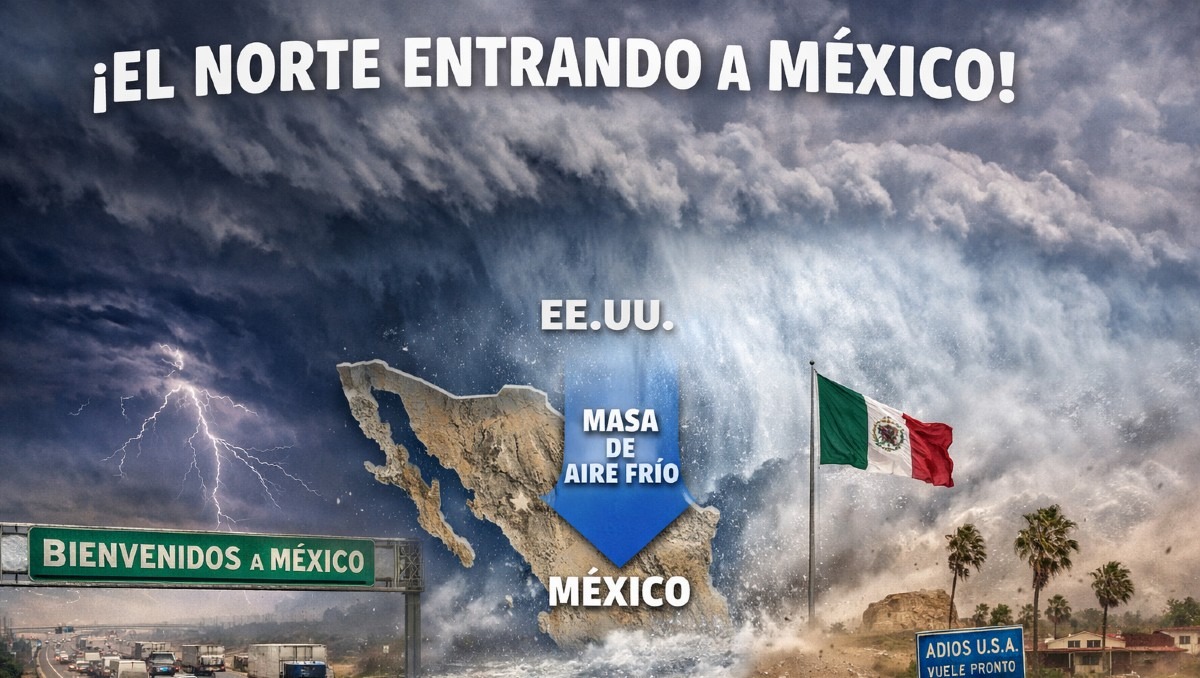 Evento de "Norte" ocasionará fuertes vientes en ambas entidades | IA Discover Milenio