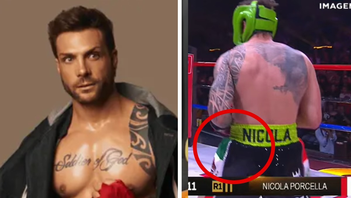 Nicola Porcella podría ser acreedor de una multa por usar la bandera mexicana en un short |RS