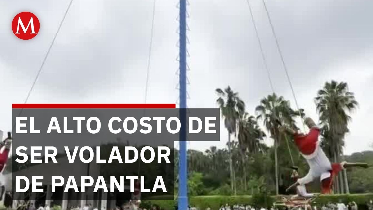 Niños de Veracruz aprenden la danza de los voladores sin recursos pero con orgullo