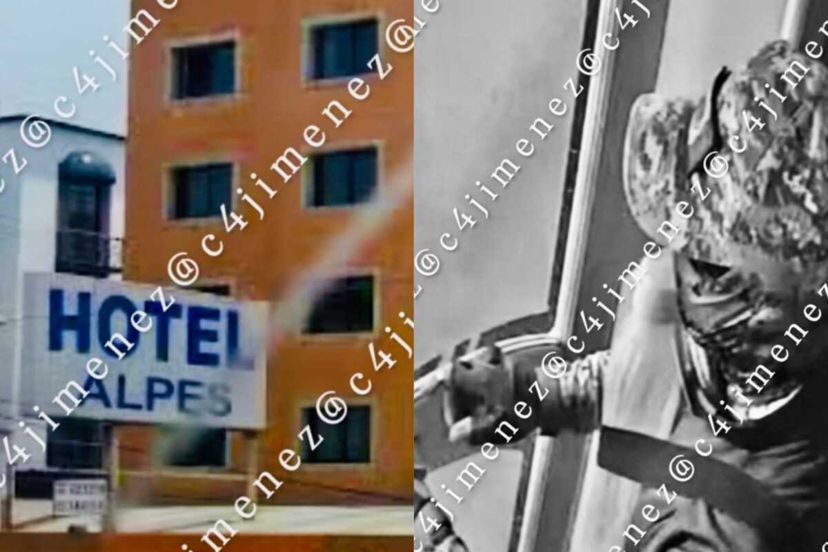 El periodista Carlos Jiménez informó que los trabajadores del hotel no se dieron cuenta cuando el sospechoso se dio a la fuga.