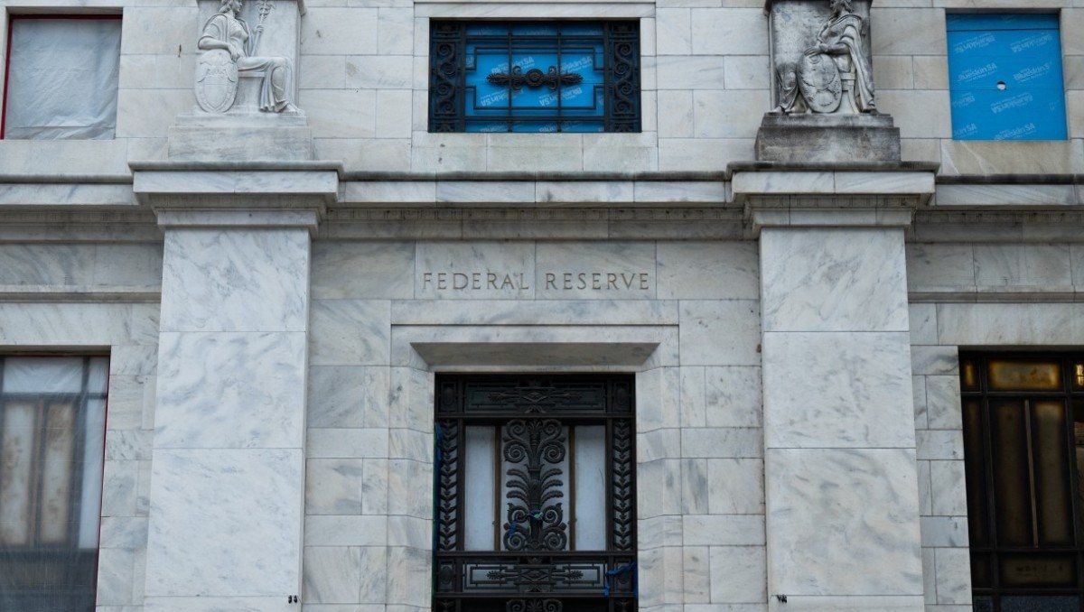 Reserva Federal de Estados Unidos hace su anuncio de política monetaria. Foto: AFP