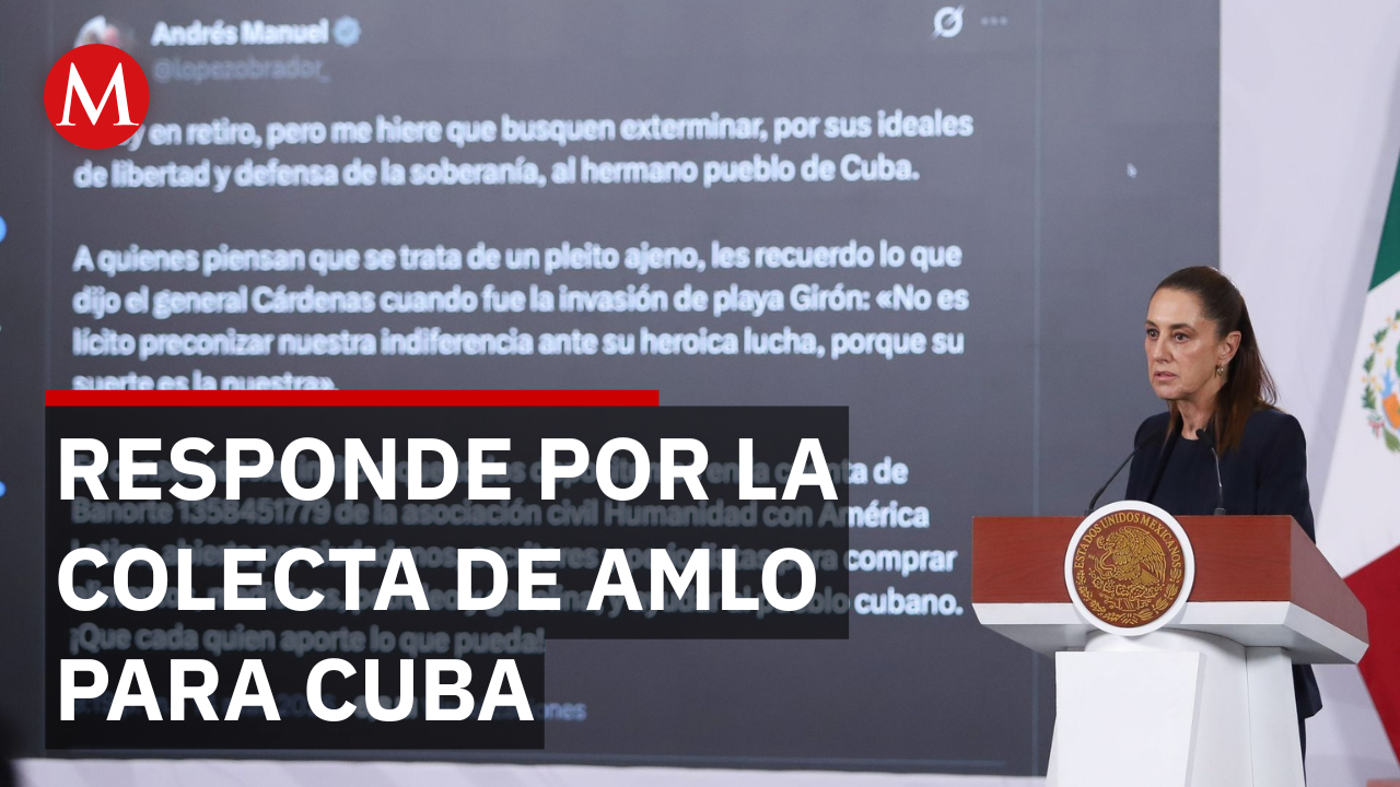 Sheinbaum aclara a dónde va el dinero que pidió AMLO en su red X
