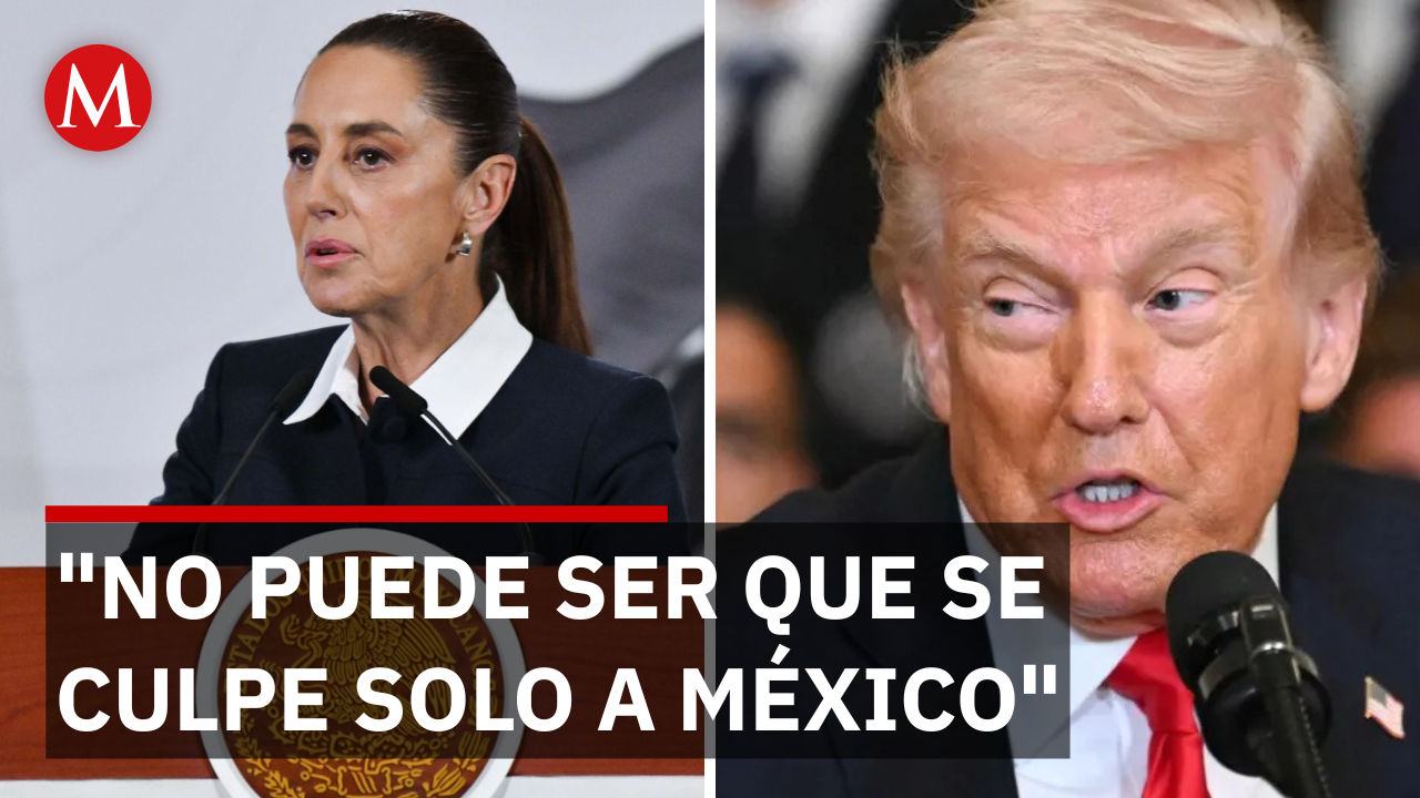 Sheinbaum confronta a EU por el narcotráfico y responde a Trump