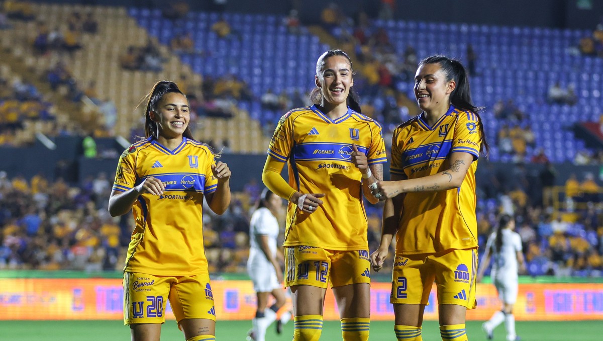 Tigres Femenil goleó a Querétaro con triplete de Diana Ordóñez (Imago7)