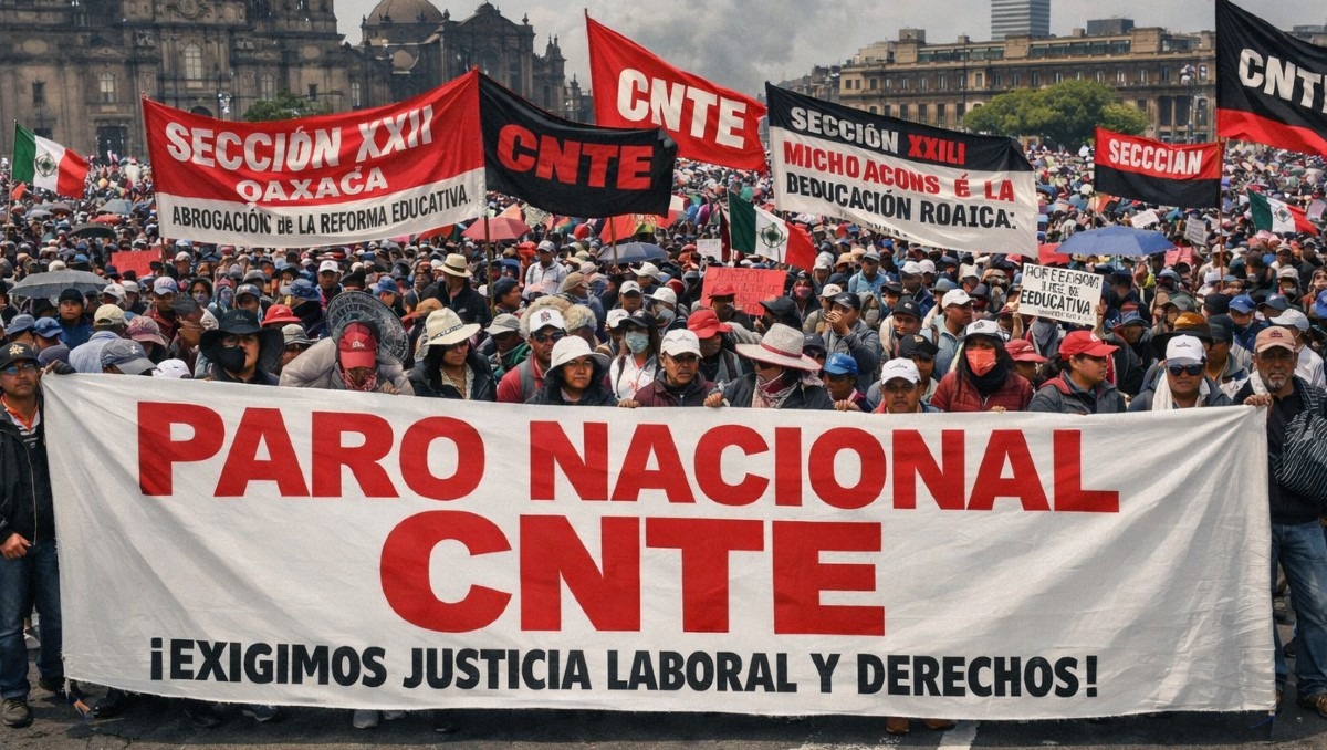 CNTE hará un paro nacional para exigir mejores condiciones laborales | IA DISCOVER