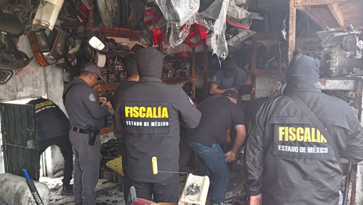 Estos despliegues han sido resultado de investigaciones encabezadas por la Fiscalía Edomex. Especial