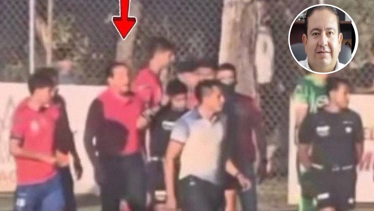 El altercado fue captado en video. (Especial)