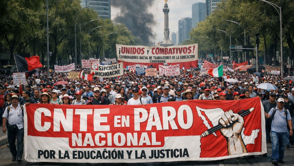 El paro de la CNTE durará 72 horas | IA DISCOVER