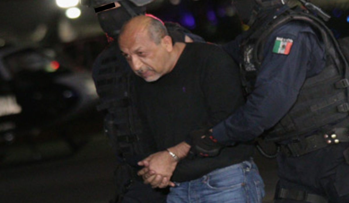 Fotografía de 'La Tuta' tras su detención en 2015 | SRE