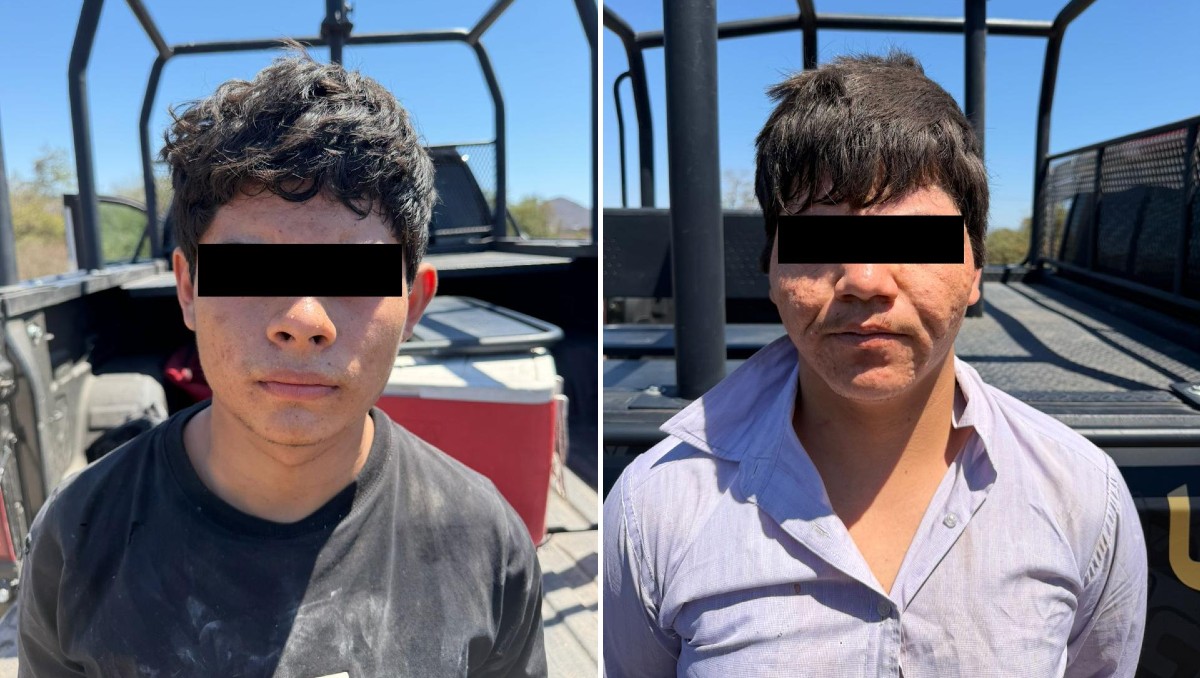 Dos jóvenes de la célula Comandante R24, afín al 'Mayito Flaco', fueron detenidos en Sinaloa. | Especial