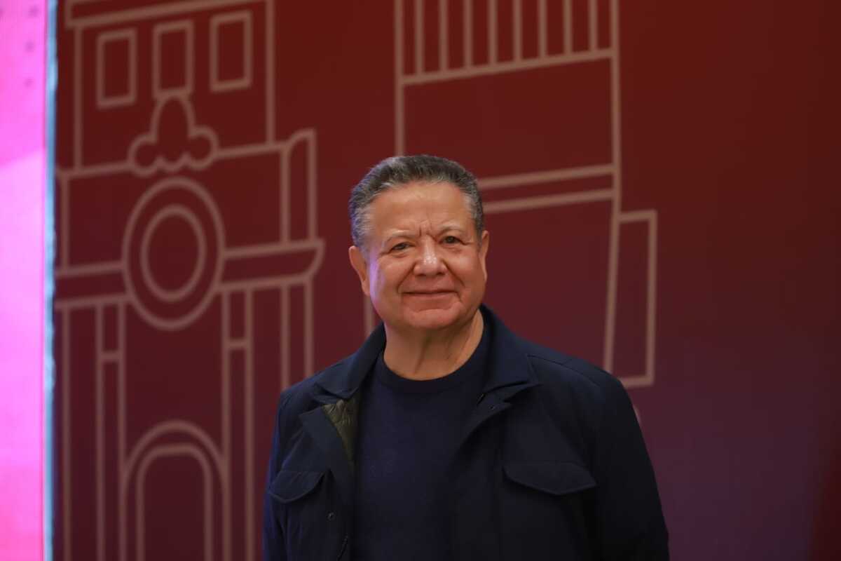 Julio Menchaca Salazar, gobernador de Hidalgo. (Jorge Sánchez)