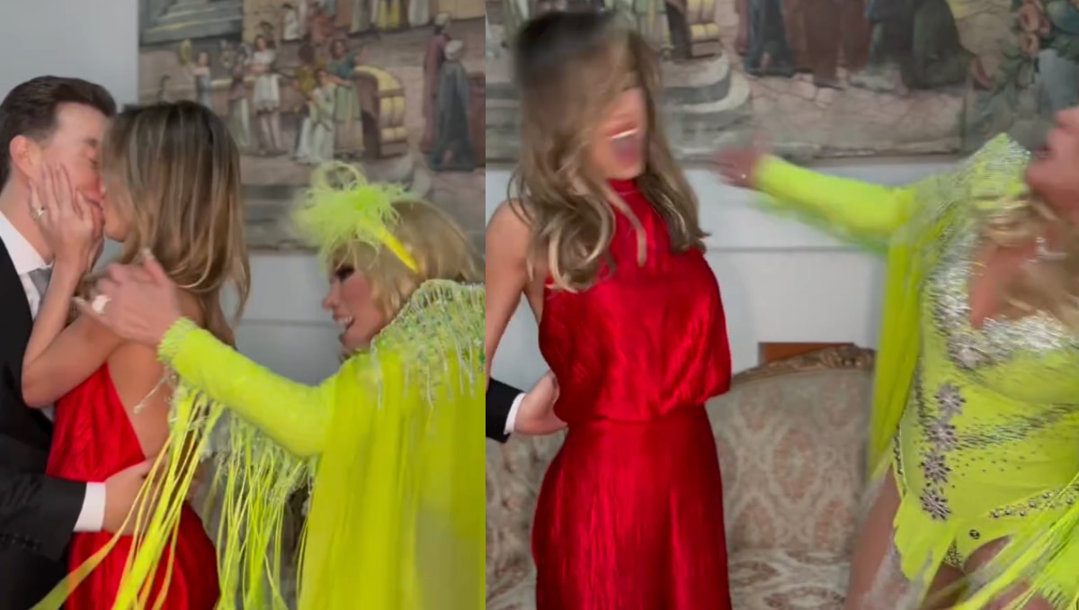 Laura León y su cachetada a Anahí. | ESPECIAL