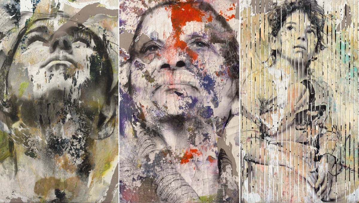 Lita Cabellut expone Ver(de) mar de ver(de) tierra en el Centro Cultural Baños Árabes. | Especial