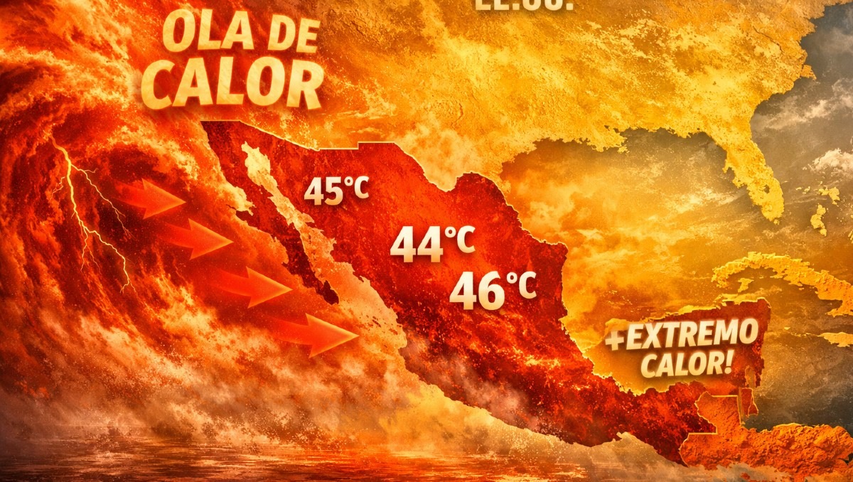 Una onda de calor se ha posicionado en algunas regiones de México esta semana de marzo | IA Discover Milenio