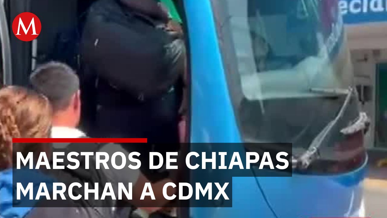 Paro nacional de 72 horas; maestros de Chiapas inician movilización masiva