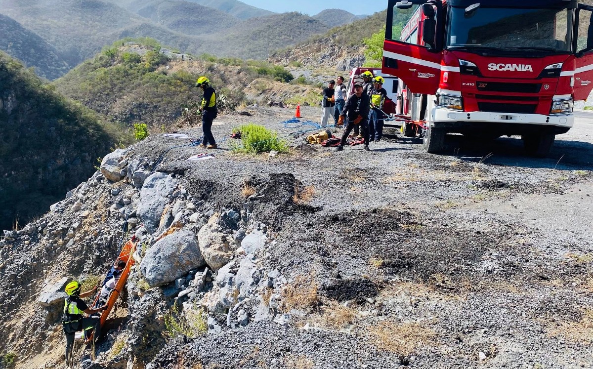 PC Tamaulipas realiza rescate exitoso en sierra de Tamaulipas.