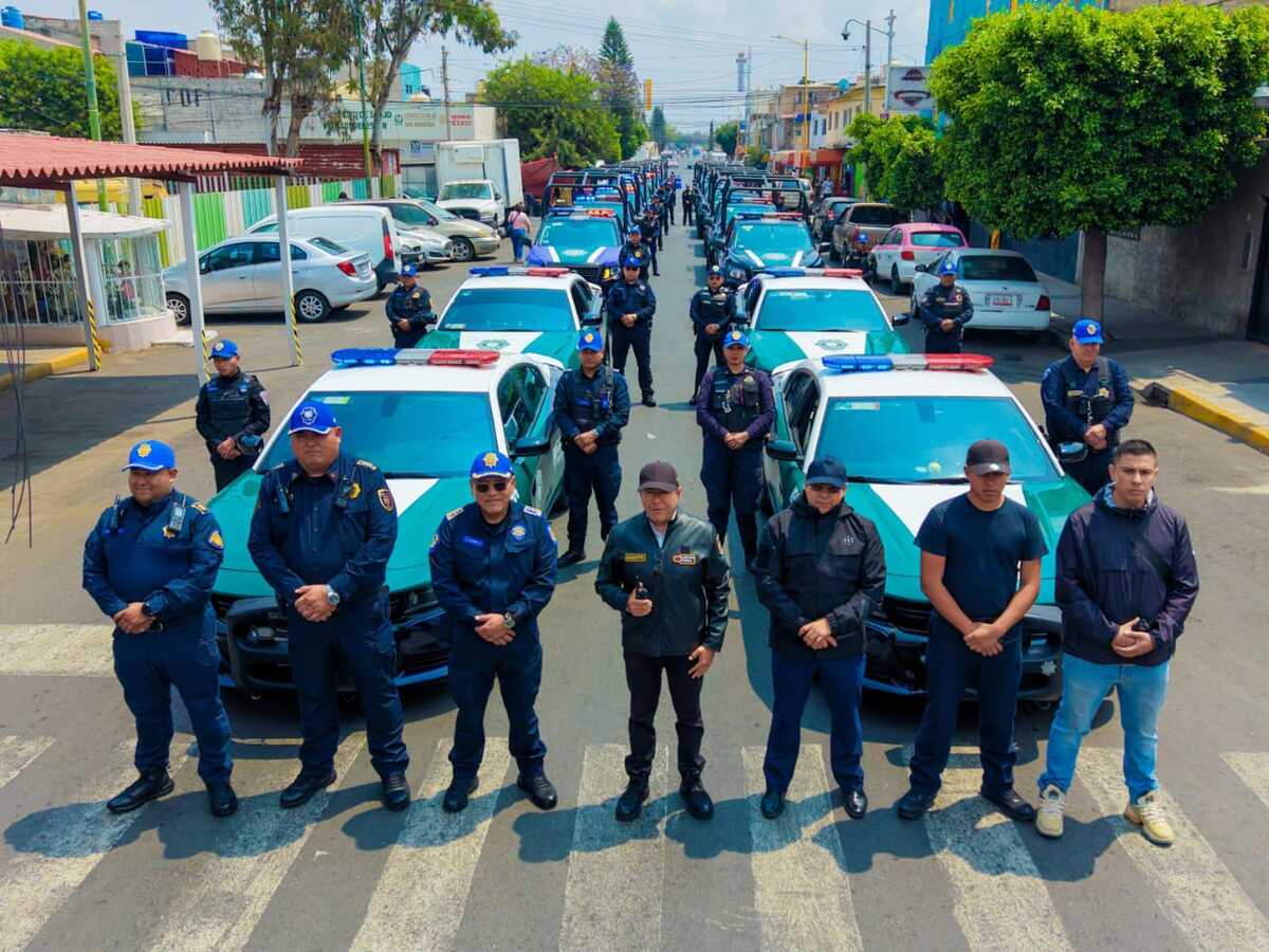 La policía auxiliar recibió a mas agentes y unidades patrúllales. | Foto: Especial
