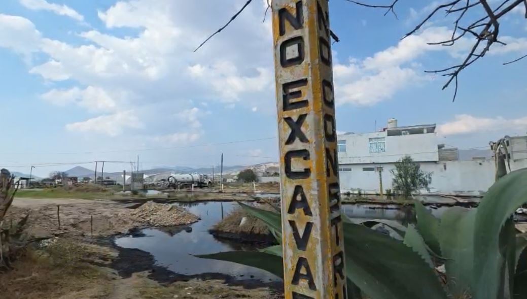 Protección Civil también informó que no existe riesgo de explosión en el sitio. (Guadalupe Trejo)