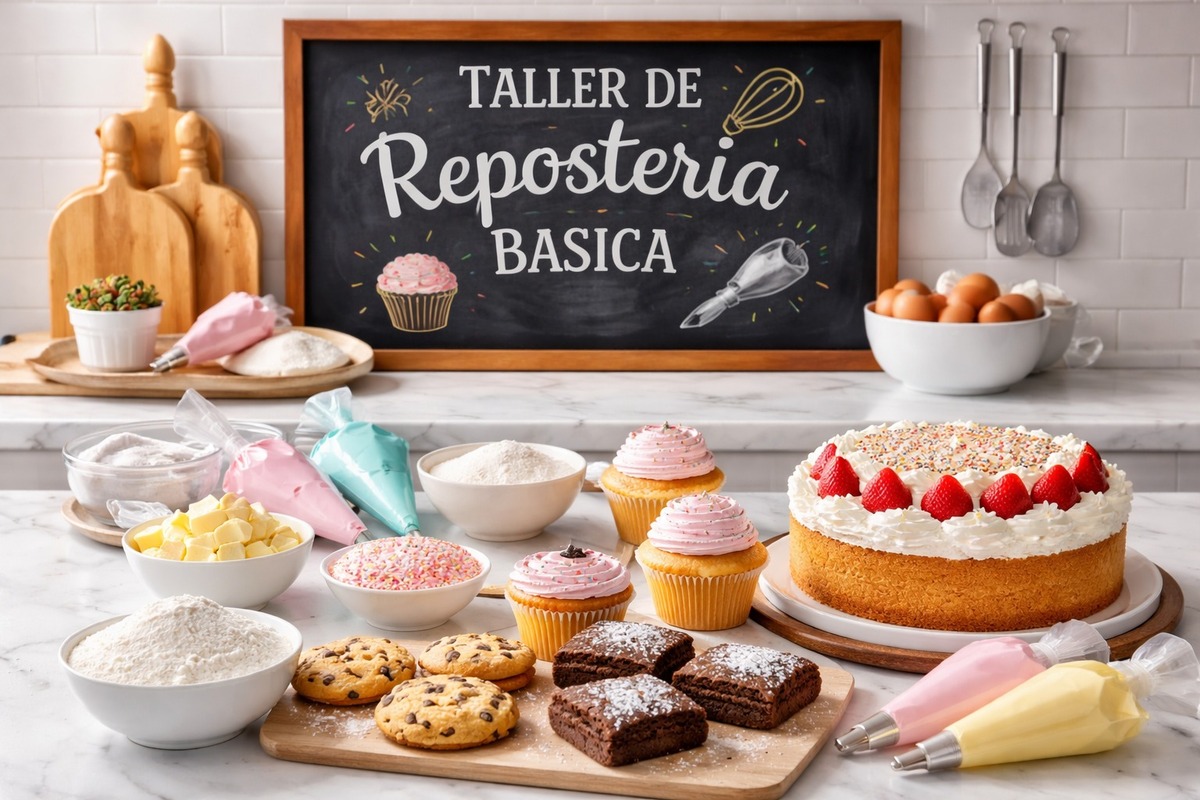 Repostería. | Imagen creada con IA
