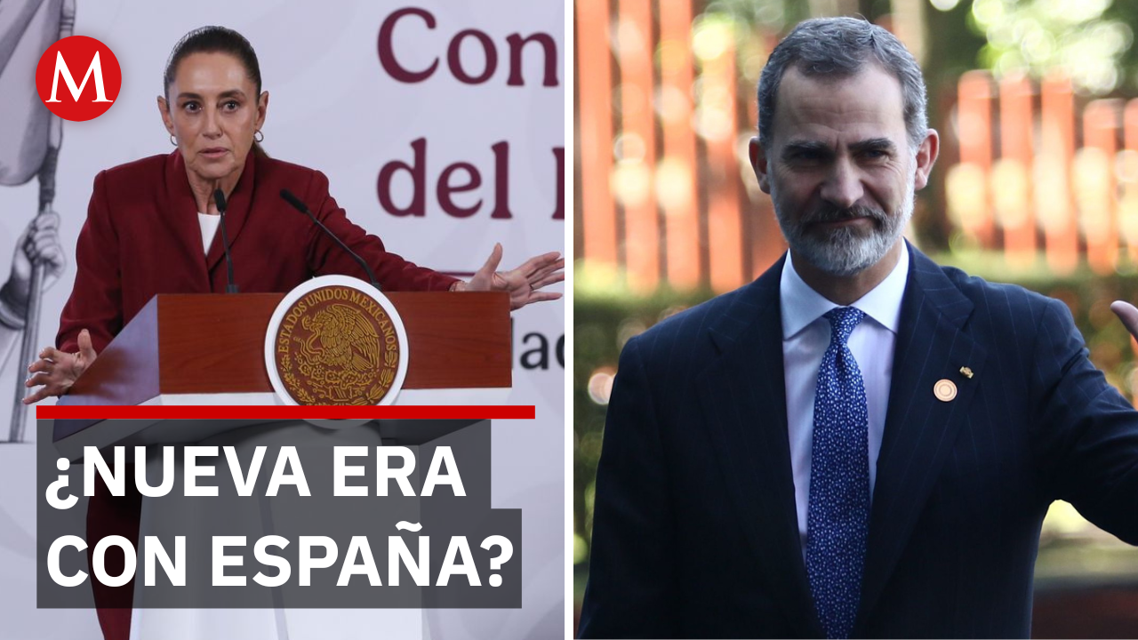 Sheinbaum aplaude que el Rey Felipe VI admita abusos en la Conquista