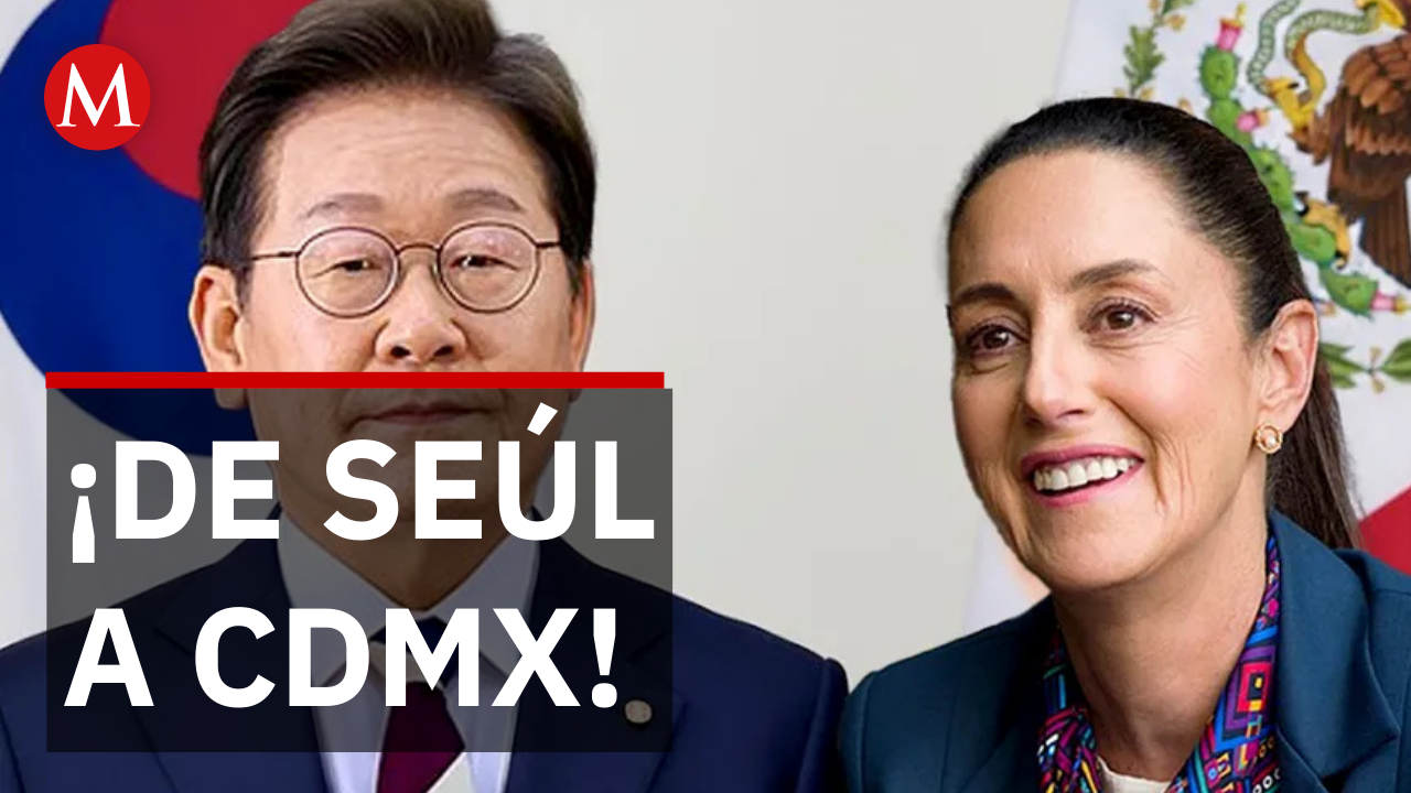 ¡Sheinbaum invitó al presidente de Corea del Sur a venir a México!