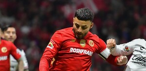 Alexis Vega, jugador del Toluca