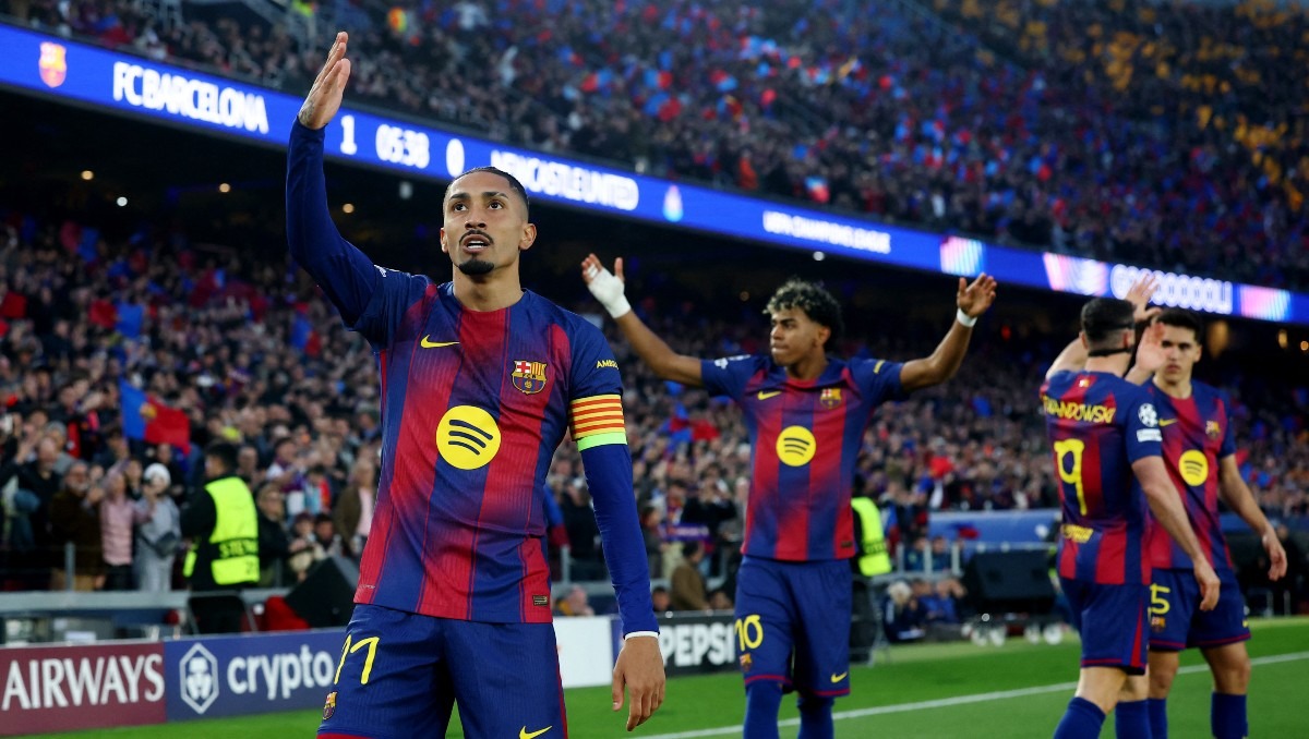 Barcelona gana 7-2 al Newcastle en los Octavos de Final de la Champions (Reuters)