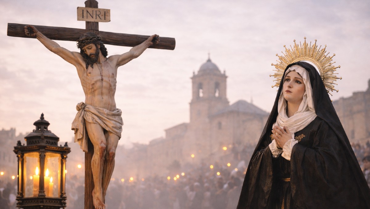 Celebración religiosa del Viernes Santo | IA DISCOVER