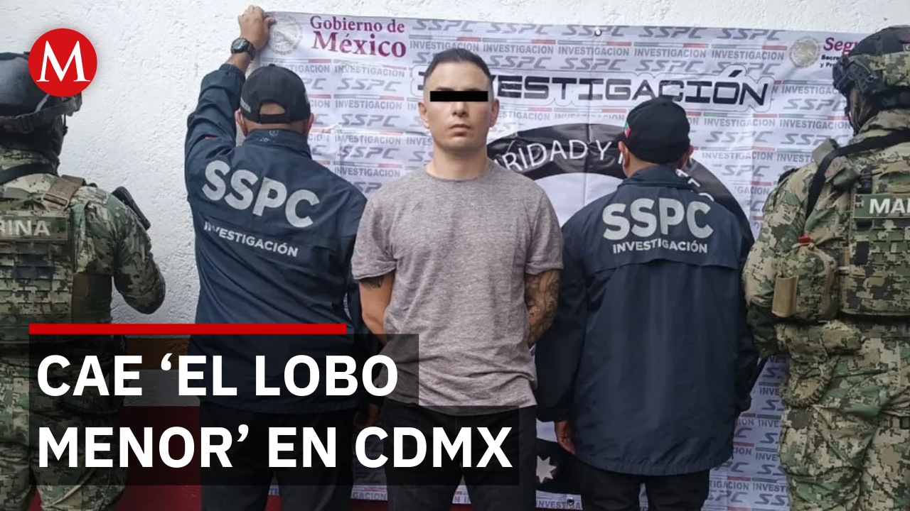 Detienen a 'El Lobo Menor' en lujosa zona de Polanco, CdMx