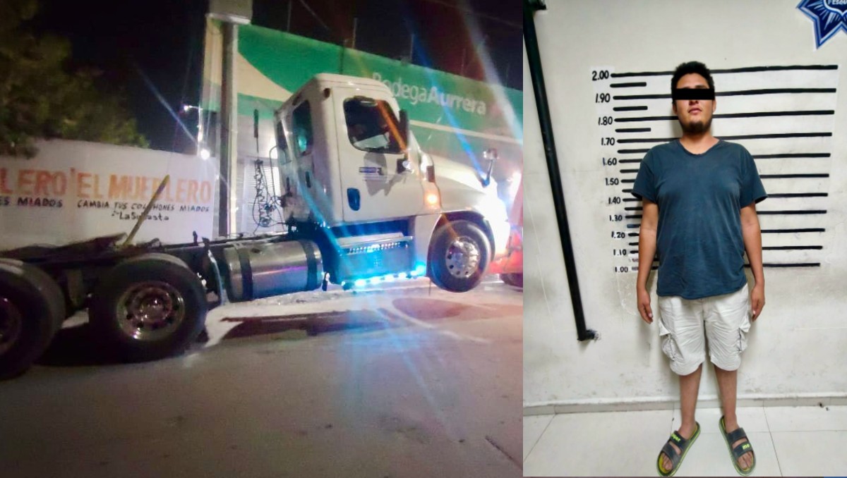 El conductor del vehículo fue capturado horas después. Foto: Especial