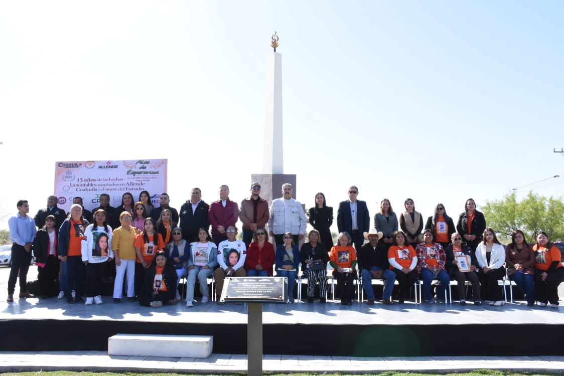 Familiares de personas desaparecidas encabezaron la ceremonia para conmemorar los hechos ocurridos del 18 al 20 de marzo. | Manuel Guadarrama