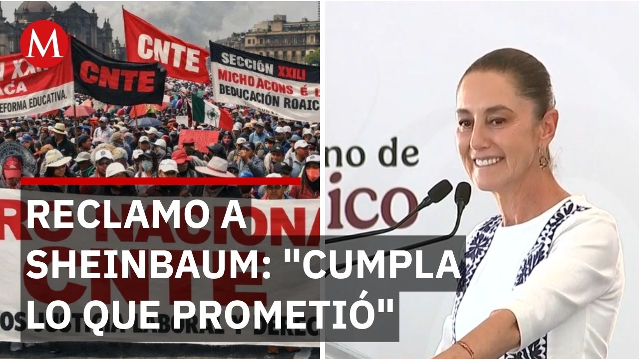 Guerra magisterial: CNTE lanza paro de 3 días y advierte acciones contra el Mundial 2026