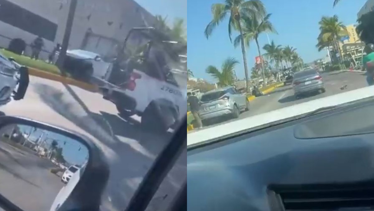 El hombre contaba con una orden de aprehensión. | Captura de pantalla