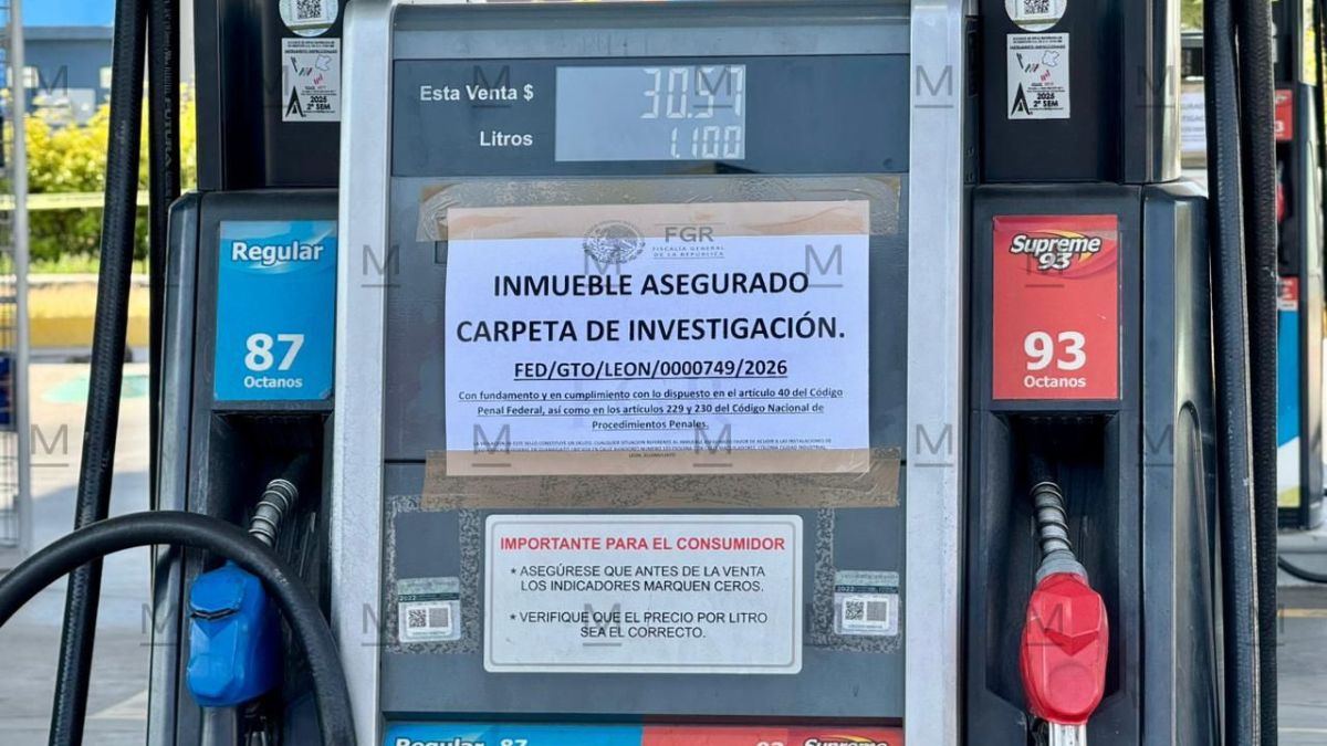 Se inmovilizan bombas de gasolina por irregularidades en la venta de hidrocarburos