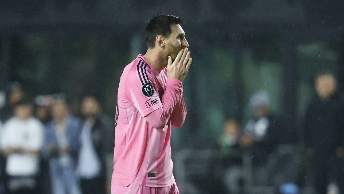 Inter Miami de Messi es eliminado de la Concacaf Champions Cup a manos del Nashville SC (AFP)