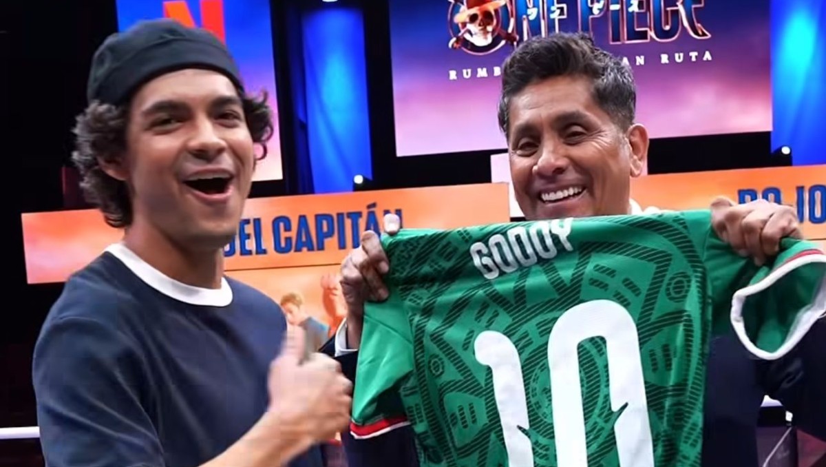 Jorge Campos invita a Iñaki Godoy, actor de Luffy en One Piece, al partido mil del Mundial (Especial)