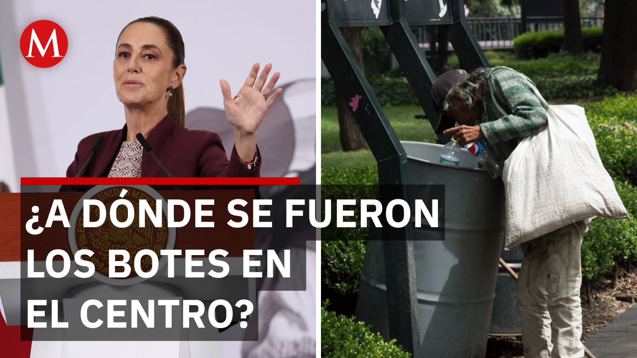 La razón estratégica de por qué no hay basureros en el Centro de la CdMx