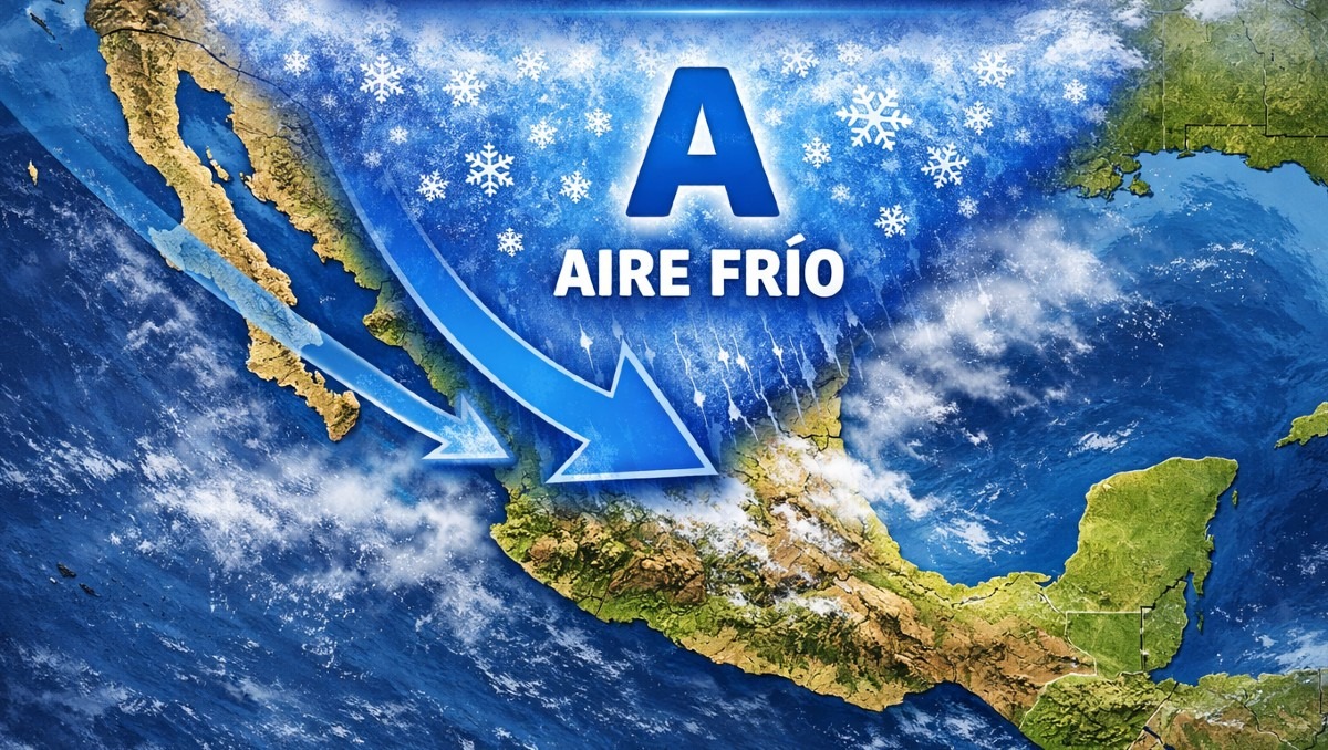 La masa de aire ártico acompaña al frente frío 41 en México | IA Discover Milenio