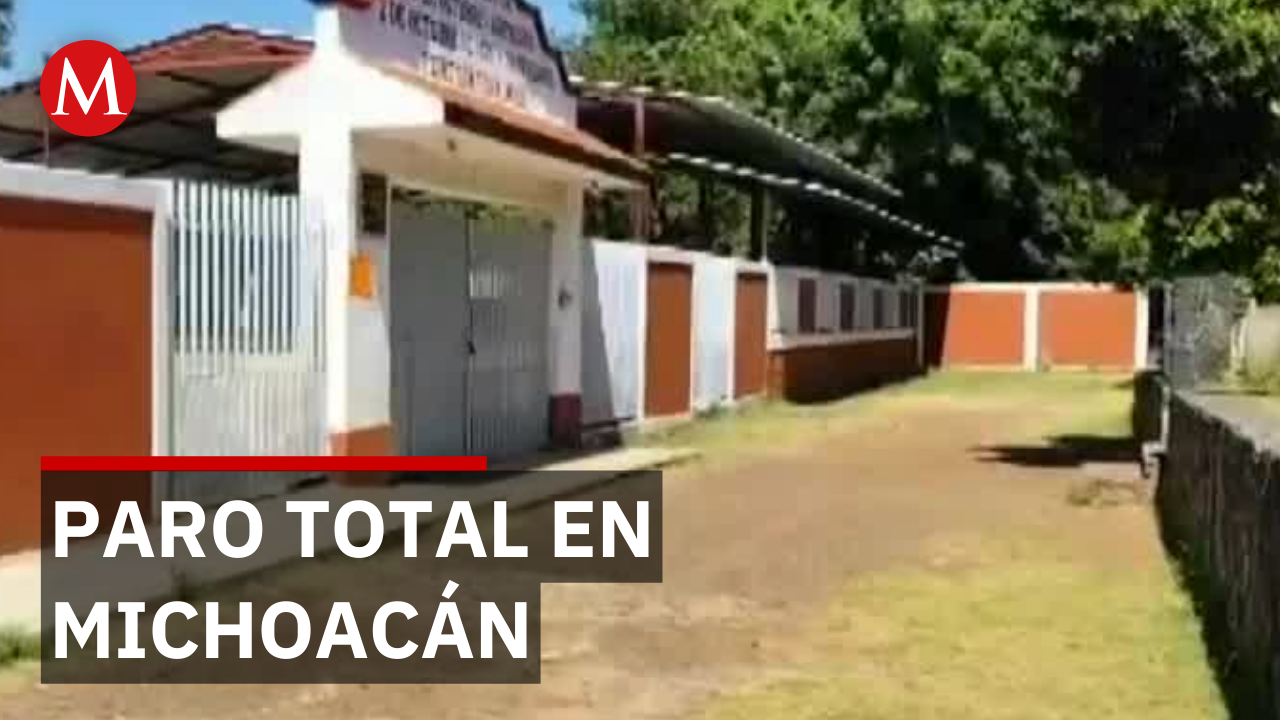 ¡Michoacán sin clases! CNTE inicia paro de 72 horas y movilizaciones