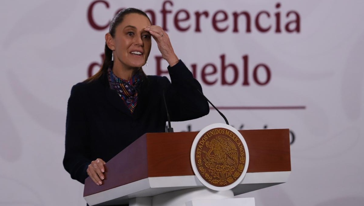 La Presidenta refirió que se resguardan los santuarios locales de la mariposa monarca. | Foto: Octavio Hoyos