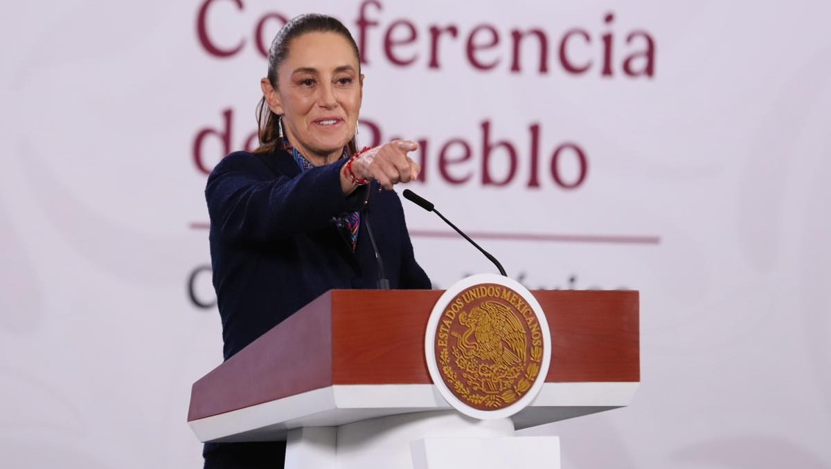 La Presidenta reiteró que ella y AMLO forman parte del mismo proyecto de nación. | Foto: Octavio Hoyos