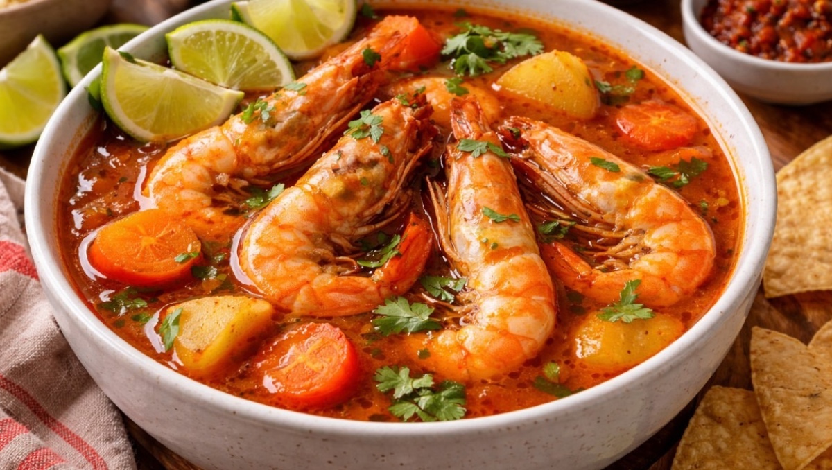 Receta de caldo de camarón fácil para Semana Santa 2026 | ESPECIAL