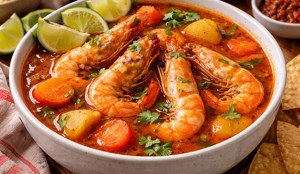 Receta de caldo de camarón fácil para Semana Santa 2026