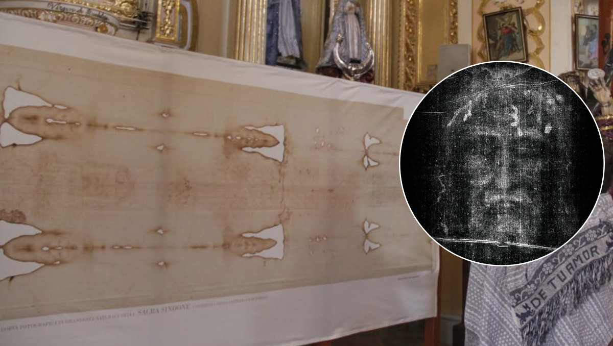 Regresa a Puebla la exposición de la réplica de la "Sábana Santa" | Melanie Torres / Especial