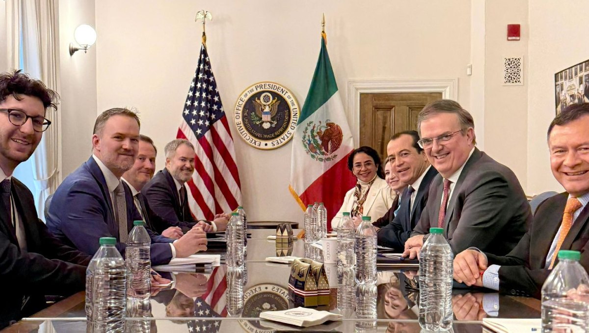 Representante USTR, Marcelo Ebrad, Luis Rosendo. Foto: Especial