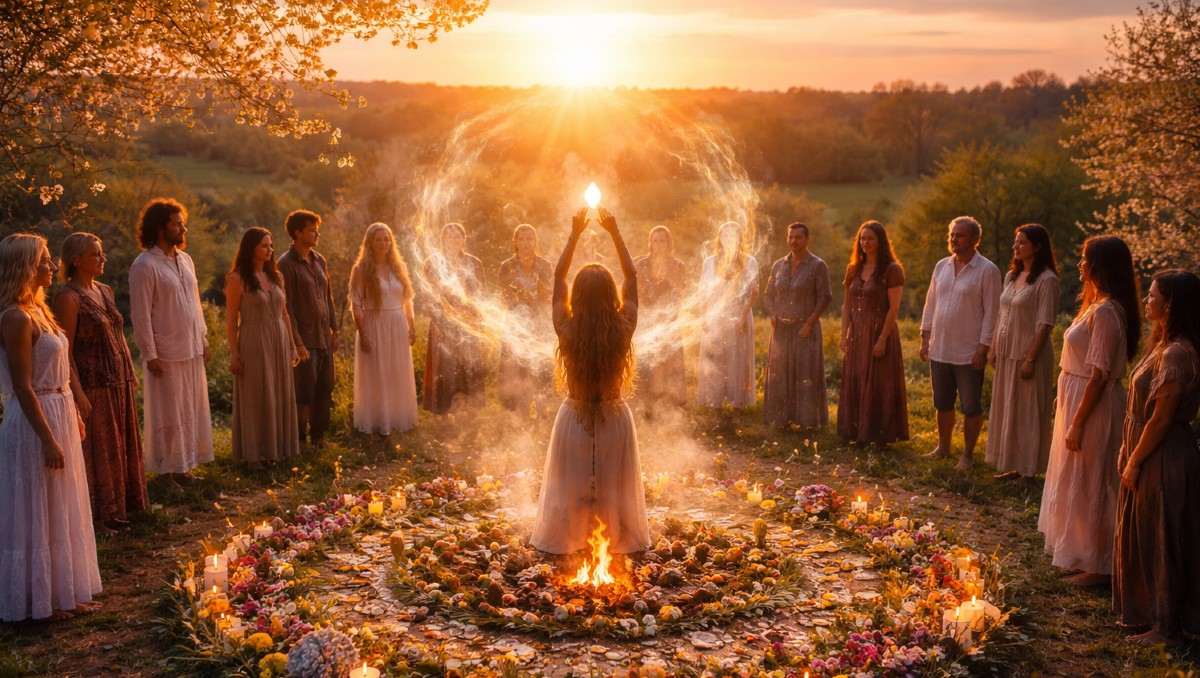 Rituales de renovación de energía en el equinoccio de primavera | IA DISCOVER