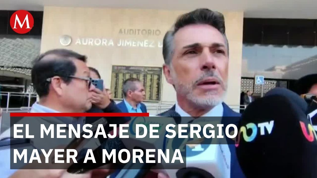 Sergio Mayer reconoce error político y se dice listo para las consecuencias